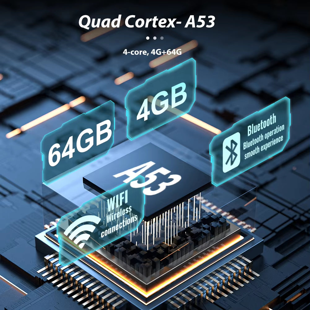 Android14 Wireless Carplay/Android Auto 3In1 NEW Carplay Ai Box 4Cores 4GB RAM+64GB ROM Plug and Play Stable Transmission